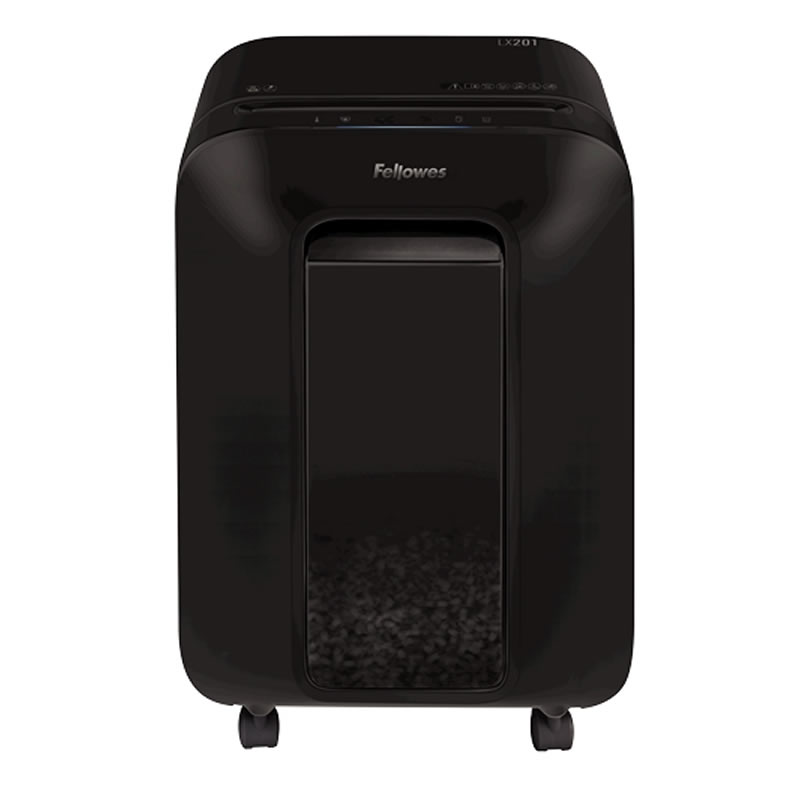 Fellowes Destructora Lx201 Negra Microcort 2x12mm